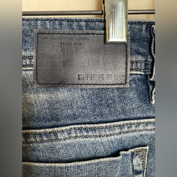 DIESEL Jeans Safado 003A7 Wash White Stitching  5 Pocket Button Fly - Picture 3 of 14